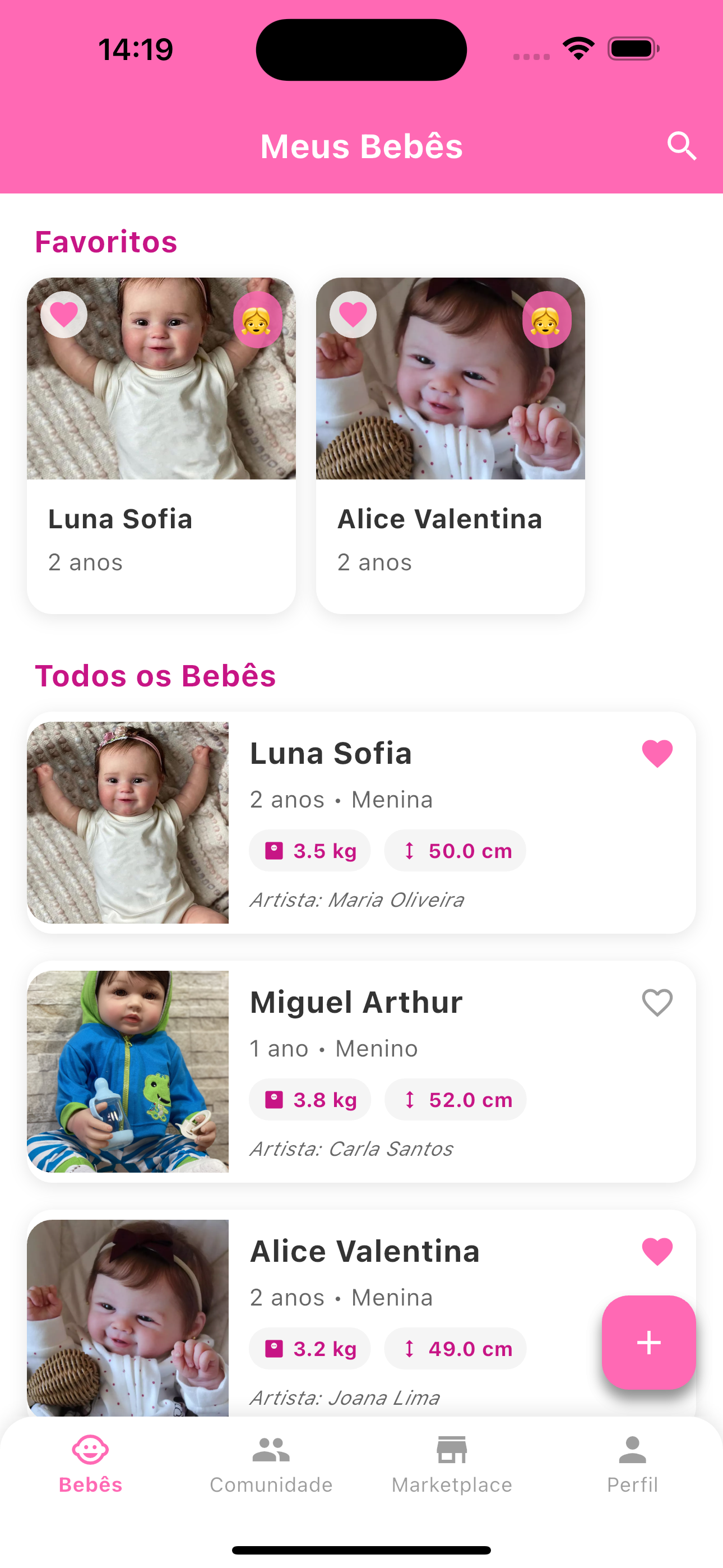 Bebê Reborn App Screenshot
